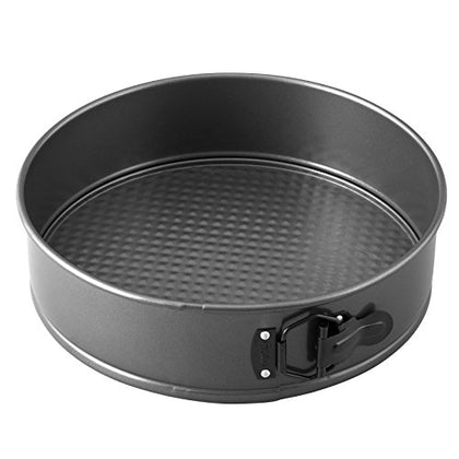 Wilton Excelle Elite Non-Stick Springform Pan - Perfect for Making Cheesecakes, Deep Dish Pizzas, Quiches and More with Easy Release, Steel, 10 x 2.75-Inch