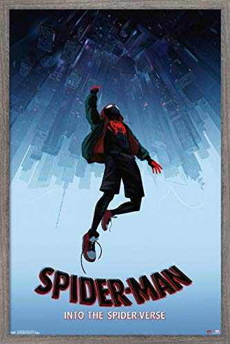 Trends International Marvel Spider-Man - Into The Spider-Verse - Falling Wall Poster, 14.725