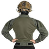 IDOGEAR Men G3 Combat Shirt with Elbow Pads Rapid Assault Long Sleeve Shirt Tactical Military Airsoft Clothing (Ranger Green, Medium)