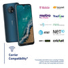 Nokia G50 5G | Android 11 | Unlocked Smartphone | US Version | 4/128GB | 6.82-Inch Screen | 48MP Triple Camera | Ocean Blue