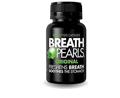 Breath Pearls Original Freshens Breath (150 softgels) New pack 150 counts