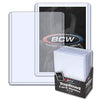 BCW Topload Card Holder for Standard Trading Cards ,3