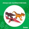 Boley 14 Pk Dinosaur Toys for Kids with Educational Pamphlet - 9