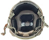 ATAIRSOFT Adjustable Maritime Helmet ABS for Airsoft Paintball(Black,L/XL)
