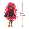 Rainbow High Series 3 Daria Roselyn Fashion Doll - Rose (Pinkish Red) with 2 Designer Outfits to Mix & Match with Accessories, Gift for Kids and Collectors, Toys for Kids Ages 6 7 8+ to 12 Years Old