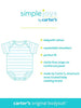 Simple Joys by Carter's Baby Boys' Short-Sleeve Bodysuit, Pack of 6, Multicolor/Cars/Dinosaur/Stripe, 6-9 Months