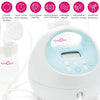 Spectra - S1 Plus Electric Breast Milk Pump for Baby Feeding - Convenient Breast Feeding Support