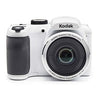 Kodak PIXPRO AZ255 Astro Zoom 16MP Digital Camera (White) - High-Resolution Photography with 25X Optical Zoom - Perfect Point-and-Shoot Camera Bundle with 32GB Memory Card and Camera Case (3 Items)