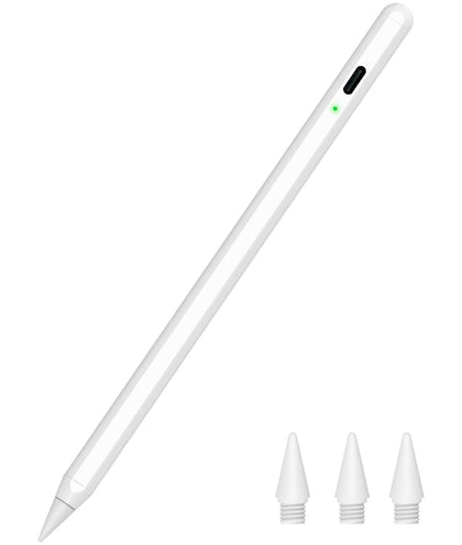 Stylus Pen for iPad Pen (Professional), iPad Pencil with 4 mins Fast Charging& Palm Rejection& Tilt Sensitivity& Pixel-Perfect Precision, Apple Pen Work for 2018-2023 iPad Mini/Air/Pro 11