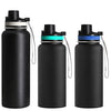 Flip Lid for Hydro flask Wide Mouth, 12, 18, 32, 40, 64 oz Water Bottles, Spout Lid for Hydroflask, Thermoflask and Other Sports Water Bottles with Button Lock, Easy Carry, Leak Proof