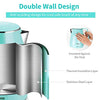 Electric Kettle(BPA Free), Double Wall Water Boiler Heater, Stainless Steel Interior, Cool Touch Coffee Pot & Tea Kettle, Auto Shut-Off and Boil-Dry Protection, 1.5L, 2 Year Warranty