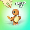 Mega Construx Pokemon Charmander Construction Set, Building Toys for Kids [Amazon Exclusive] , Red, 16 pieces