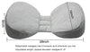SIMINZICH Side Sleeper C Shaped Pregnancy Pillow,Double Wedge for Body, Belly, Back Support, Maternity Pillow with Removable Velvet Cover
