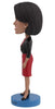 Royal Bobbles Michelle Obama Bobblehead, Premium Polyresin Lifelike Figure, Unique Serial Number, Exquisite Detail