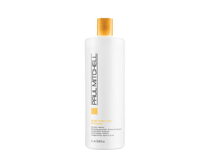 Paul Mitchell Baby Dont Cry Shampoo, Kids Wash, Tear Free, For All Hair Types, 33.8 fl. oz.