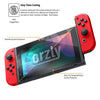 Orzly Glass Screen Protectors Compatible with Nintendo Switch - Premium Tempered Glass Screen Protector Twin Pack [2X Screen Guards - 0.24mm] for 6.2 Inch Tablet Screen on Nintendo Switch Console