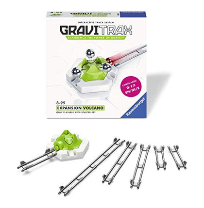 Ravensburger Gravitrax Volcano Accessory - Marble Run & STEM Toy For Boys & Girls Age 8 & Up - Accessory for 2019 Toy of The Year Finalist Gravitrax