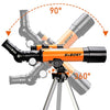 SVBONY SV502 Telescope for Kids, 50mm Kid Telescope, and 5X20 Finder Scope, Gift for Exploring Moon Science Education