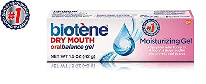 3 Pack Biotene Oral Balance Dry Mouth Moisturizing Gel 1.5 oz soothe oral tissues long
