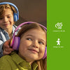 PHILIPS K4206 Kids Wireless On-Ear Headphones, Bluetooth + Cable Connection, 85dB Limit for Safer Hearing, Built-in Mic, 28 Hours Play time, Parental Controls via Headphones