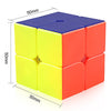 D-FantiX Cyclone Boys 2x2 Speed Cube Stickerless 2 by 2 Magic Cube Puzzles Toys 50mm