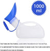 Unisex Potty Urinal for Car, Portable Urinal for Men and Women, Bedpans Pee Bottle with a Lid and Funnel, Mobile Toilet Urinal for Car, Old Man, Child and Patient for Hospital Camping Outdoor Travel