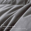 Cosybay Feather Down Comforter - All Season Grey Twin Size Down Duvet Insert- Luxurious Hotel Bedding Comforters with 100% Cotton Cover - Twin/Twin XL 68 x 90 Inch