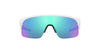 Oakley Youth OJ9010 Resistor Rectangular Sunglasses, Polished White/Prizm Sapphire, 23 mm