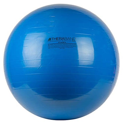 THERABAND Exercise Ball, Stability Ball with 75 cm Diameter for Athletes 6'2
