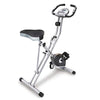 Exerpeutic Folding Exercise Bike, 8 Levels of Resistance Stationary Bike, Bluetooth tracking & Tablet Holder options available