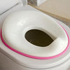 Potty Training Seat for Girls - Fits Round & Oval Toilets, Includes Free Storage Hook - Jool Baby