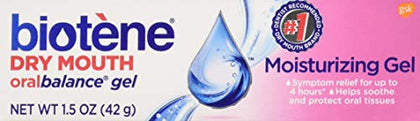 biotene Oralbalance Dry Mouth Moisturizer Gel 1.50 oz (Pack of 6)