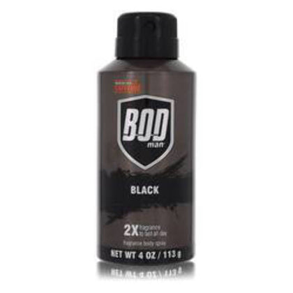 Parfums De Coeur Bod Man Black Fragrance Body Spray for Men 4 oz