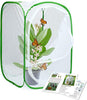 3-Pack Insect and Butterfly Habitat Cage Terrarium Pop-up Butterfly Enclosure (3 x 15.7 x 15.7 x 23.6