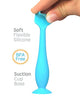 Bumco 2-PACK Diaper Cream Spatula - FULL-SIZE + MINI Baby Bum Brush with TRAVEL CASE - Diaper Cream Applicator for Baby - Baby Necessities - Suitable for Aquaphor, Desitin - Blue & Gray