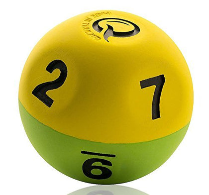 Qball Pro - Reaction Ball - World's Fastest Trainer! - Now Lighter - More Erratic Moderate Erratic Bounce. Allows Fast Bouncing and catching Without Chasing - Fast Results