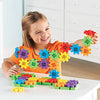 Learning Resources Gears! Gears! Gears! Starter Building Set, Puzzle, Early STEM Toys, Gears Toys for Kids, 60 Pieces, Ages 3+