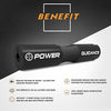 POWER GUIDANCE Barbell Squat Pad - Neck & Shoulder Protective Pad - Great for Squats, Lunges, Hip Thrusts, Weight Lifting & More - Fit Standard and Olympic Bars?Black