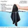MagicFiber Microfiber Cleaning Cloths, 2 Pack - Premium Cloth for Glasses, Lens, Screens & More