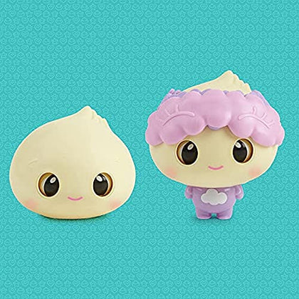 My Squishy Little Dumplings - Interactive Doll Collectible With Accessories - Doe (Purple)