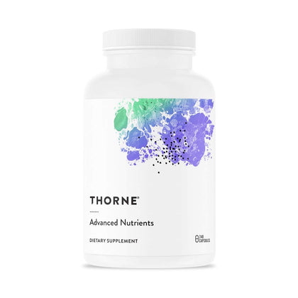 THORNE Advanced Nutrients - Multivitamin and Mineral Supplement with Nicotinamide Riboside - Foundational Support, Healthy Aging and Eye Health - Gluten-Free, Soy-Free - 240 Capsules - 30 Servings