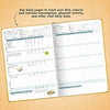 Clever Fox Food Journal Pro - Diet & Wellness Planner for Women & Men - Weight Loss Diary with Calorie Tracker - Food Log for Tracking Meals, Exercise & Weightloss - Undated, 7
