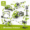 Engino Inventor - 30-IN-ONE |BUILD 30 Motorized Models | Assemble Drag Racer, Drawbridge, Truck , T-Rex, Helicopter, Elevator and so much more | STEM Construction Kit