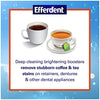 Efferdent Retainer & Denture Cleaner Tablets, Coffee & Tea, 126 Count
