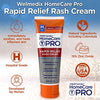 Welmedix HomeCare PRO Rapid Relief Adult Diaper Rash Cream - Extra Thick, Moisturizing Barrier Cream for Incontinence and Healing Cream/Zinc Oxide Cream/Skin Cream, (4oz Tube)