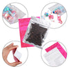100 Pieces Storage Bags Holographic Packaging Bags Storage Bag for Food Storage (Pink, 2 x 3 Inch)