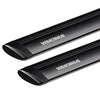 YAKIMA, JetStream Bar Aerodynamic Crossbars for Roof Rack Systems, Set of 2, Black, Small (50
