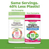 Orgain Organic Greens Powder + 50 Superfoods, Berry - 1 Billion Probiotics for Gut Health, Antioxidants, Vegan, Plant Based, Gluten Free, Non GMO, Dairy Free Juice & Smoothie Mix - 0.62lb