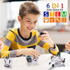 AESGOGO STEM Projects for Kids Ages 8-12, Solar Robot Toys 6-in-1 Science Kits DIY Educational Building Space Toy, Christmas Birthday Gifts for 7 8 9 10 11 12 13 Year Old Boys Girls Teens.