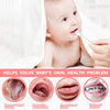 EASICUTI Baby Tongue Cleaner, Baby Toothbrush, 42Pcs Disposable Infant Toothbrush Clean Baby Mouth,Gauze Gum Cleaner Baby Oral Cleaning Stick Dental Care for 0-36 Month Baby+Free 1 Finger Toothbrush